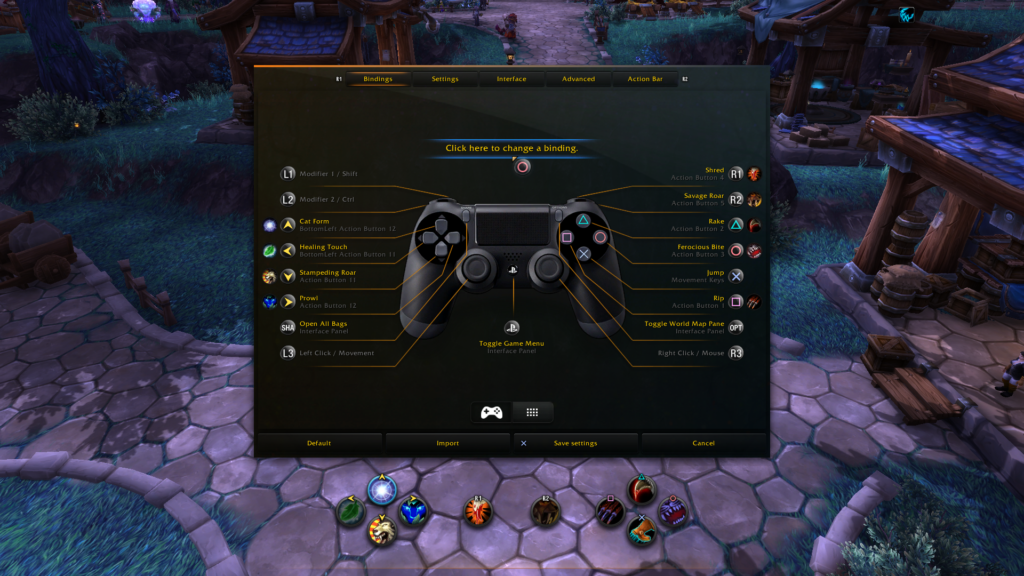 World of Warcraft with Controller?